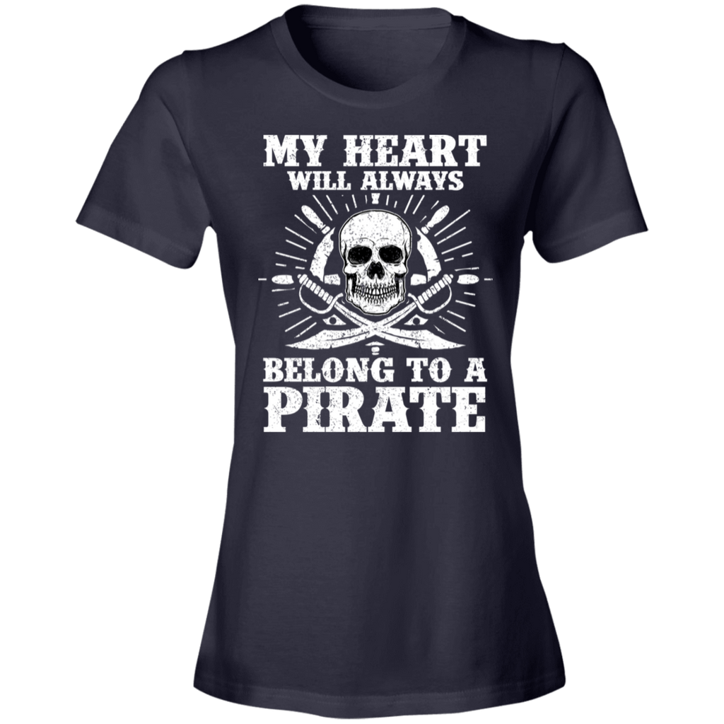 I Love Pirates - Heart T-Shirt